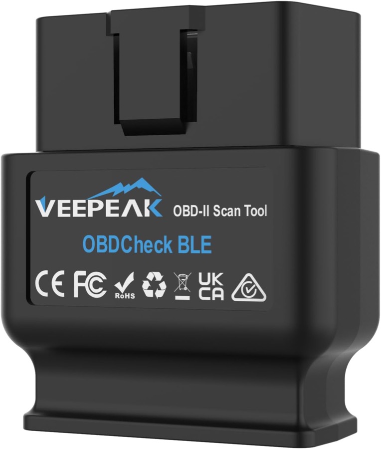 Veepeak OBDCheck BLE+ OBD2 Bluetooth adapter